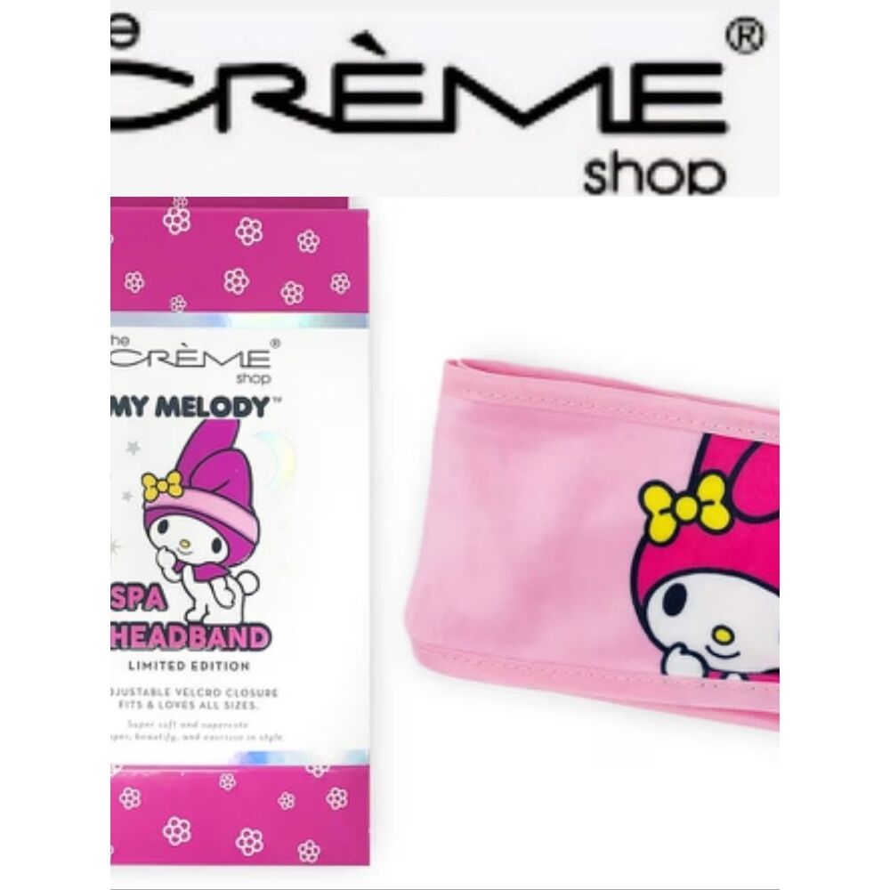 The Crème Shop x Hello Kitty & Friends My Melody Pink Spa Headband